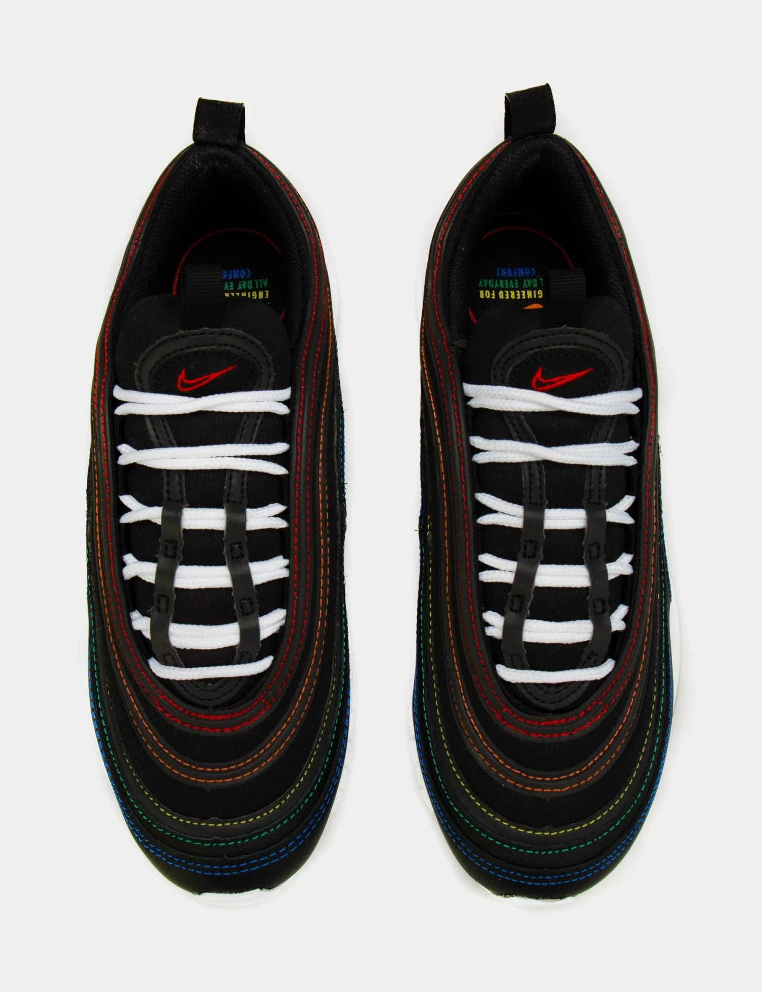 Nike Air Max 97 Multi Stitch Womens Running Shoe (Black/Multi) 7 Nike Air Max 97 Multi Stitch Womens Running Shoe (Black/Multi) - Image 5