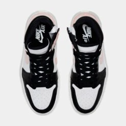 Air Jordan 1 Elevate High Atmosphere Womens Lifestyle Shoes (Pink/Black) -Boutique Shoe Store 9371ab46db405ea0eb5b33561e5b8736