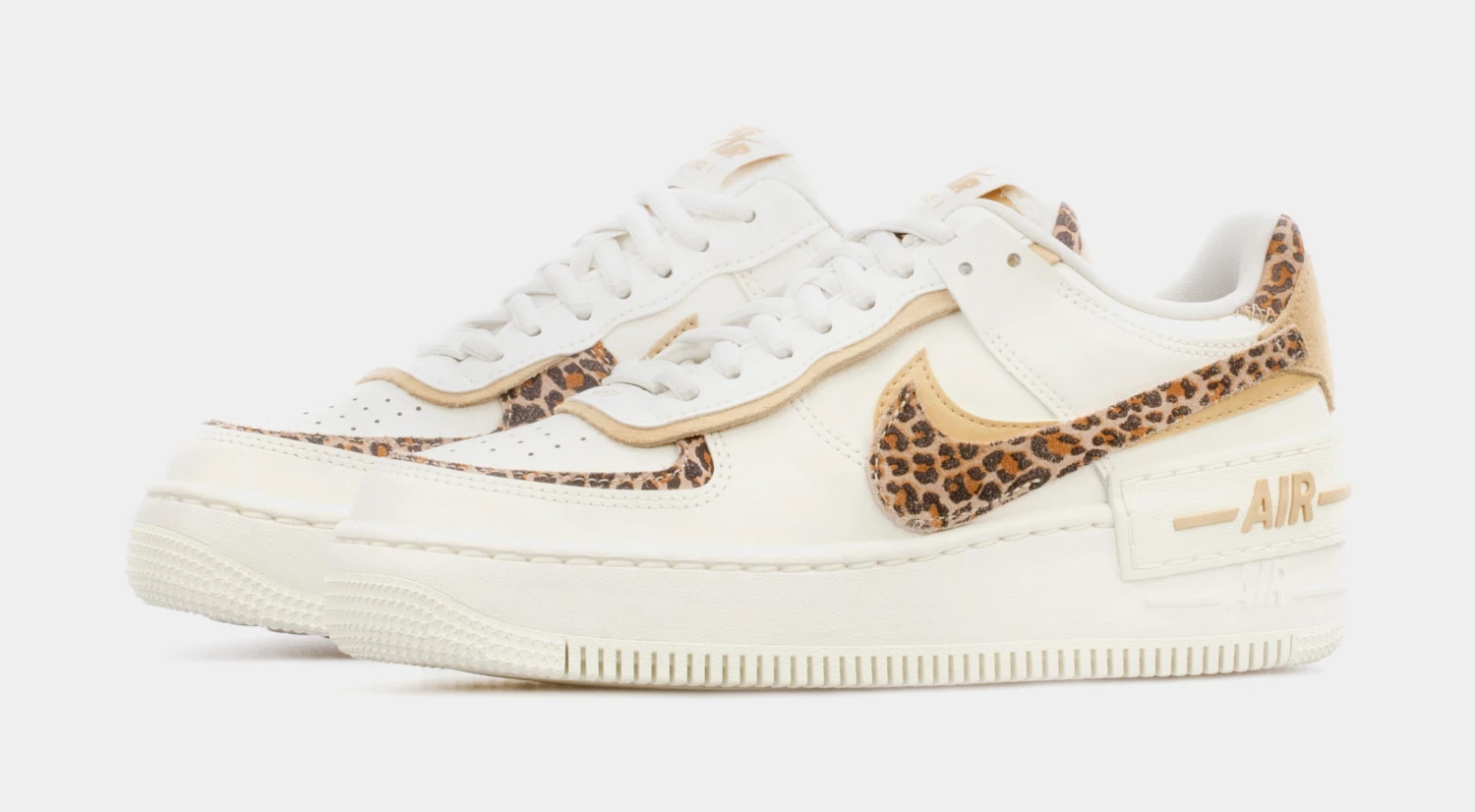 Nike Air Force 1 Shadow Womens Lifestyle Shoes (Beige) 6 Nike Air Force 1 Shadow Womens Lifestyle Shoes (Beige) - Image 4