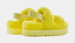Ugg Oh Fluffita Slide Womens Sandals (Yellow) -Boutique Shoe Store 96ff81e456af5c8b5aa21607d2645c5f