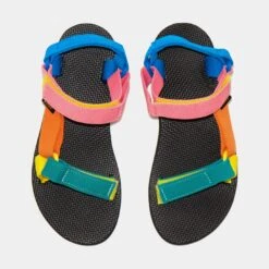 Teva Original Universal Womens Sandals (Black/Multi) -Boutique Shoe Store 97ed7184725d47955d33fd78d870f676