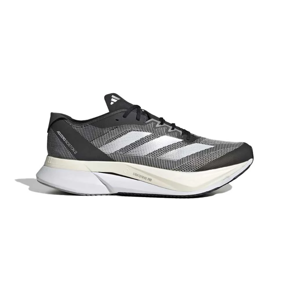 ADIDAS Men's Adizero Boston 12 Running Shoe - Core Black/FTWR White/Carbon - Regular (D) 3 ADIDAS Men's Adizero Boston 12 Running Shoe - Core Black/FTWR White/Carbon - Regular (D)