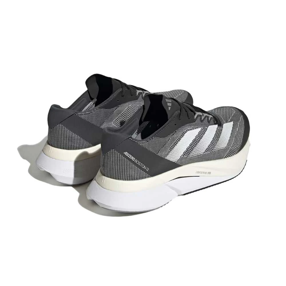 ADIDAS Men's Adizero Boston 12 Running Shoe - Core Black/FTWR White/Carbon - Regular (D) 6 ADIDAS Men's Adizero Boston 12 Running Shoe - Core Black/FTWR White/Carbon - Regular (D) - Image 4