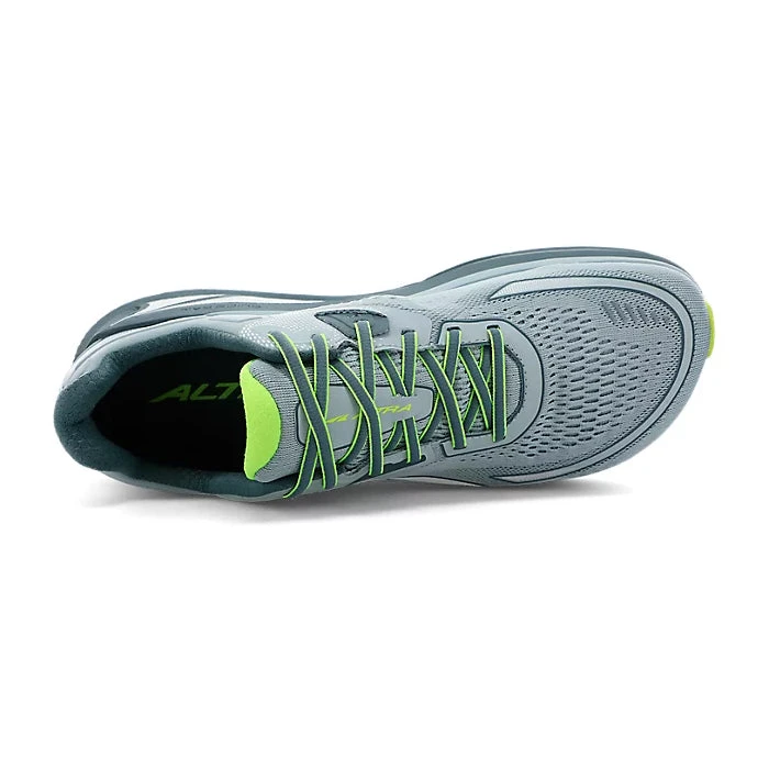 Altra Men's Paradigm 6 Running Shoe - Gray/Lime - Regular (D) 6 Altra Men's Paradigm 6 Running Shoe - Gray/Lime - Regular (D) - Image 4