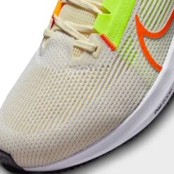 Nike Men's Air Zoom Pegasus 40 Running Shoe- White/Multi Color/Coconut - Regular (D) -Boutique Shoe Store AURORA DV3853 101 PHSYD001 2000