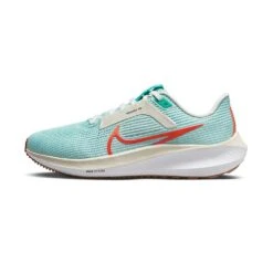 Women's Nike Air Zoom Pegasus 40 Running Shoe - Jade Ice/Picante Red-White-Sea Glass- Regular (B) -Boutique Shoe Store AURORA DV3854 300 PHSLH000 2000