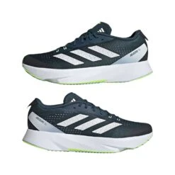 ADIDAS Men's Adizero SL Running Shoe - Arctic Night/FTWR White/Wonder Blue - Regular (D) -Boutique Shoe Store Adizero SL Running Shoes Turquoise ID6921 09 standard