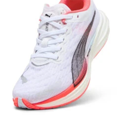 Women's Deviate Nitro 2 Running Shoe - Puma White/Fire Orchid/Icy Blue- Regular (B) -Boutique Shoe Store B7A2A91438 SP 14116835