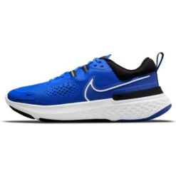 Men's Nike React Miler 2 Running Shoe - Hyper Royal/White/Black - Regular (D) -Boutique Shoe Store CW7121 401 PHSLH000 JPG HEI 875 WID 875