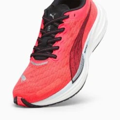 Women's Deviate Nitro 2 Running Shoe - Puma Black/Fire Orchid- Regular (B) -Boutique Shoe Store Deviate NITRO 2 Womens Running Shoes