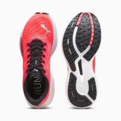Women's Deviate Nitro 2 Running Shoe - Puma Black/Fire Orchid- Regular (B) -Boutique Shoe Store Deviate NITRO 2 Womens Running Shoes 2