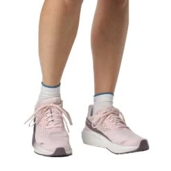 Salomon Women's Aero Blaze Running Shoe- Cradle Pink/White/Moonscape- Regular (B) -Boutique Shoe Store L47208600 f0925bda2988568856ea8b87db1b4c6d