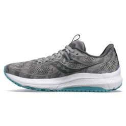Saucony Women's Omni 21 Running Shoe- Alloy/Rainfall- Regular (B) -Boutique Shoe Store S10762 20 2 30ae2859 db39 4c54 9c7f ceef24c044b1