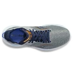 Saucony Women's Kinvara 14 Running Shoe- Fossil/Pool- Regular (B) -Boutique Shoe Store S10823 15 3