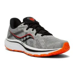 Saucony Men's Omni 20 Running Shoe - Alloy/Fire - Regular (D) -Boutique Shoe Store S20681 20 5