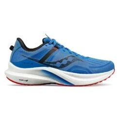 Saucony Men's Tempus Running Shoe- Hydro/Poppy - Regular (D)