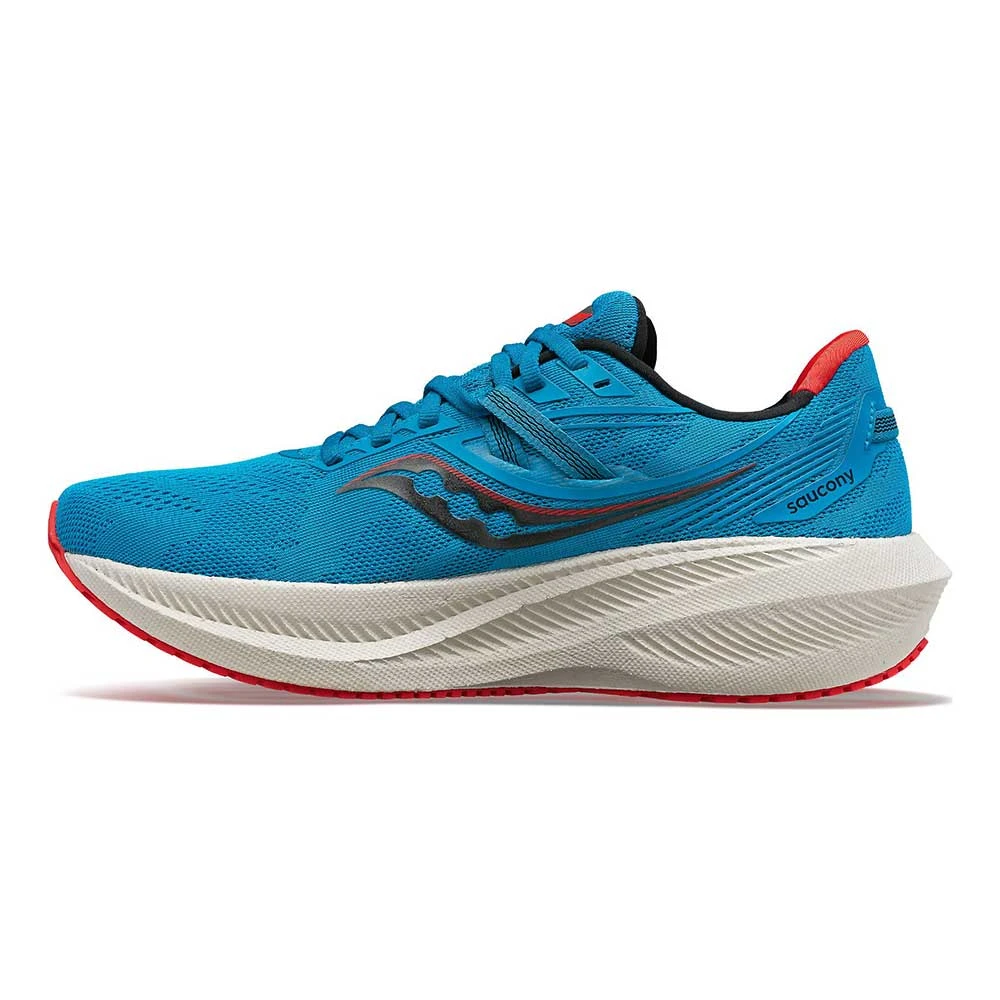 Saucony Men's Triumph 20 Running Shoe- Ocean/Redrock- Regular (D) 5 Saucony Men's Triumph 20 Running Shoe- Ocean/Redrock- Regular (D) - Image 3