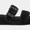 Ugg Fuzz Yeah Womens Sandals (Black) -Boutique Shoe Store a032fd9297f0d2074d69ee8bc7ebde4b