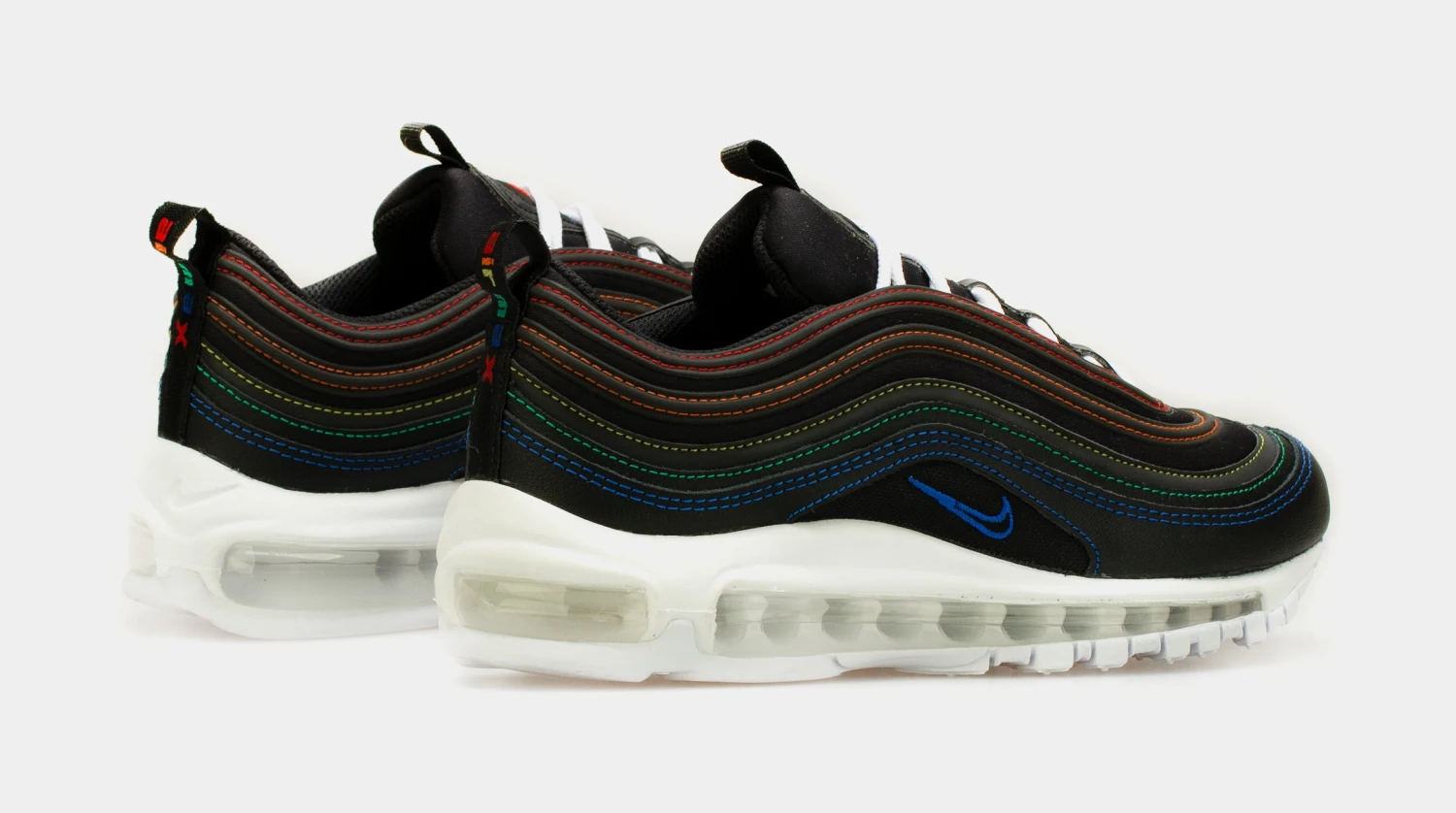Nike Air Max 97 Multi Stitch Womens Running Shoe (Black/Multi) 8 Nike Air Max 97 Multi Stitch Womens Running Shoe (Black/Multi) - Image 6