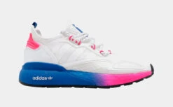 ADIDAS ZX 2K Boost Womens Running Shoe (White/Pink)
