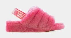 Ugg Fluff Yeah Womens Slide Sandal (Pink)