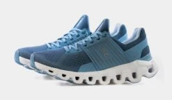 On Running Cloudswift 21 Womens Running Shoes (Blue/White) 11 On Running Cloudswift 21 Womens Running Shoes (Blue/White) -Boutique Shoe Store a911bcd7f7aacbd639a9f847621a011f