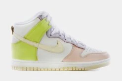 Nike Dunk High Cashmere Womens Lifestyle Shoe (White/Cashmere/Lemon Twist)