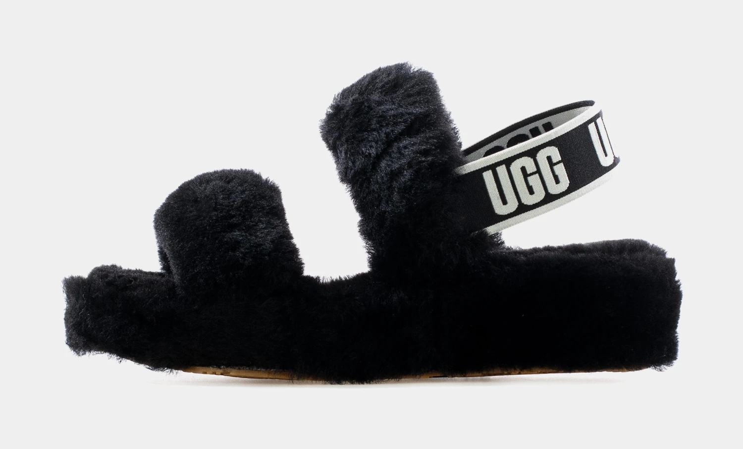Ugg Oh Yeah Womens Slide Sandal (Black) 4 Ugg Oh Yeah Womens Slide Sandal (Black) - Image 2