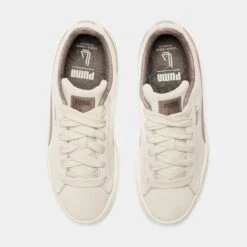 Puma Lauren London LA Love Story Suede Womens Lifestyle Shoes (Beige) -Boutique Shoe Store b332fe24505ae5d67188fc88af2d962c