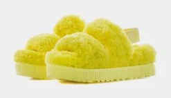 Ugg Oh Fluffita Slide Womens Sandals (Yellow) -Boutique Shoe Store b61ff6f83788ffa7f9a2e5a7ece57a30