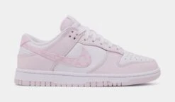 Nike Dunk Low Pink Paisley Womens Lifestyle Shoes (Pink) Limit One Per Customer