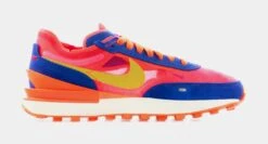 Nike Waffle One Womens Running Shoe (Blue/Pink/Multi)