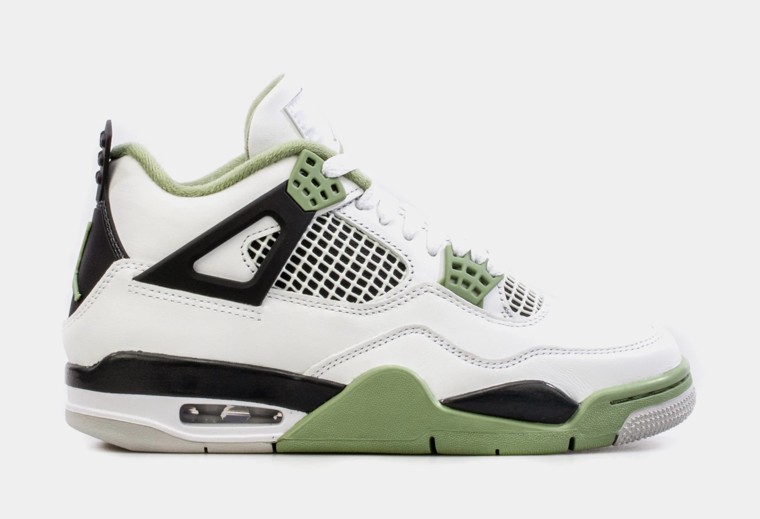 Air Jordan 4 Retro Oil Green Womens Lifestyle Shoes (Green/White) Limit One Per Customer 3 Air Jordan 4 Retro Oil Green Womens Lifestyle Shoes (Green/White) Limit One Per Customer