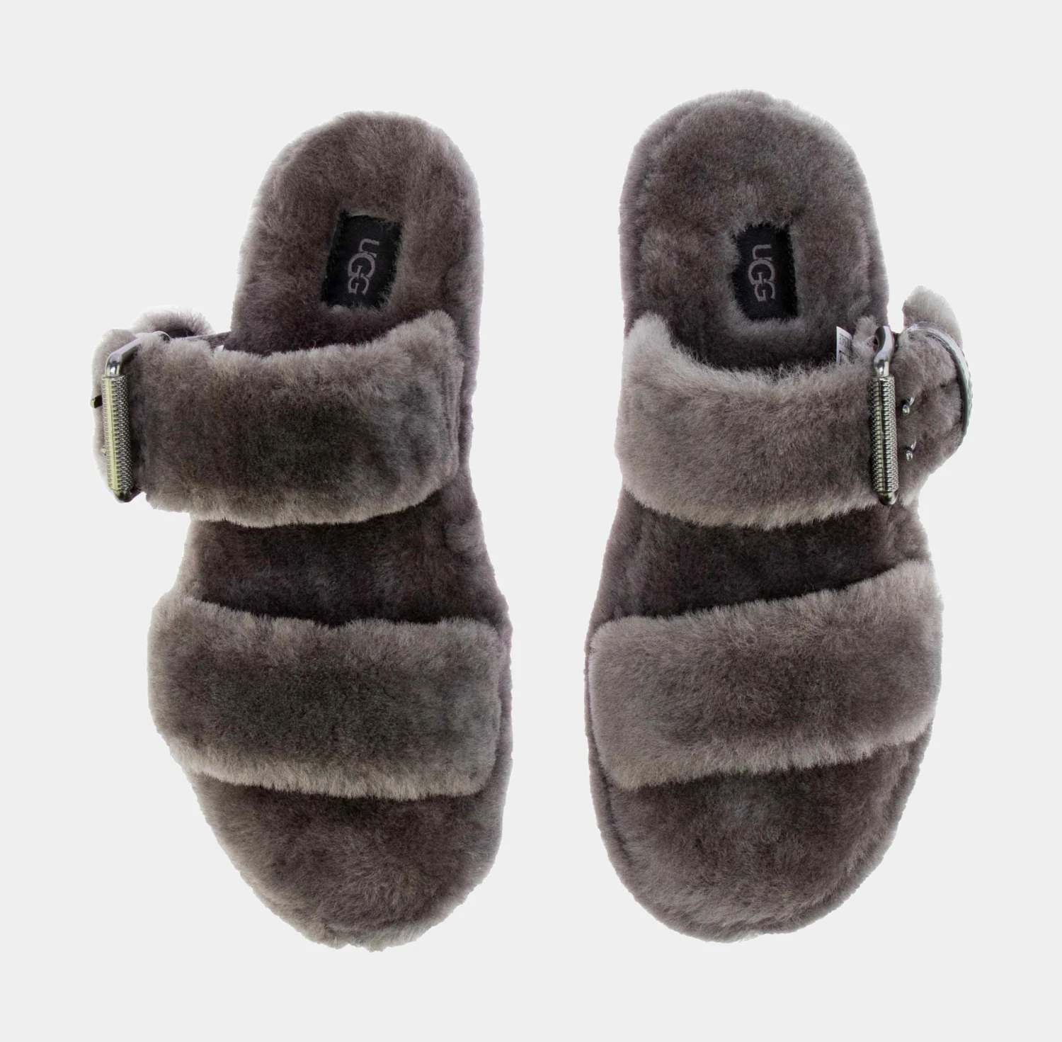 Ugg Fuzz Yeah Womens Sandals (Grey) 7 Ugg Fuzz Yeah Womens Sandals (Grey) - Image 5