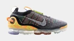 Nike Air Vapormax 2020 Flyknit Womens Running Shoe (Grey/Multi/Yellow/Green/White)
