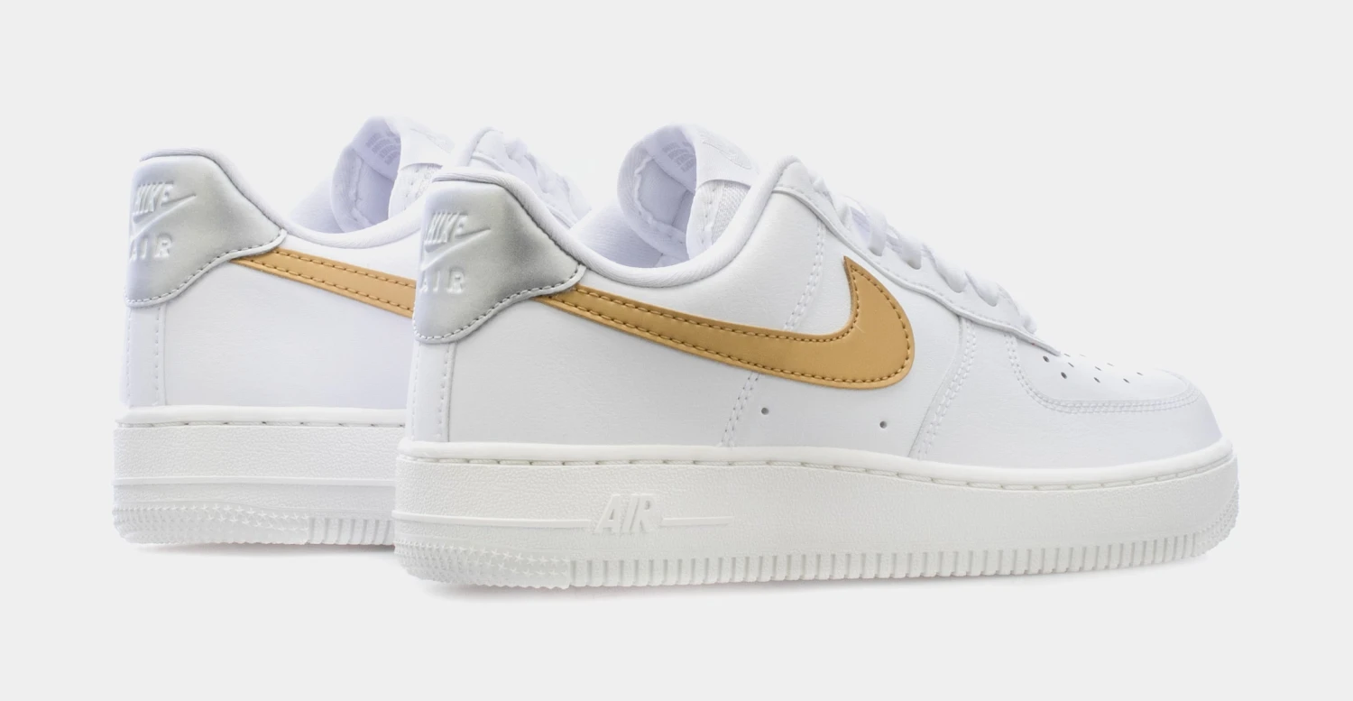 Nike Air Force 1 07 Womens Lifestyle Shoes (White) 8 Nike Air Force 1 07 Womens Lifestyle Shoes (White) - Image 6