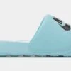 Nike Victori One Slide Womens Sandals (Blue) -Boutique Shoe Store c20ac0e9895b48a955b4d68f55588b88