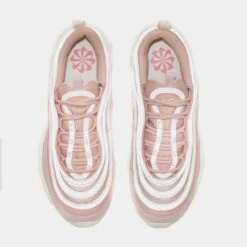Nike Air Max 97 Womens Lifestyle Shoes (Pink) -Boutique Shoe Store cc9d9a810bbdc336a4aba5e15b02b4be