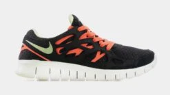 Nike Free Run 2 Womens Running Shoe (Black/Orange)