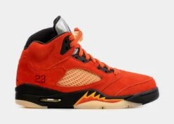 Air Jordan 5 Retro Dunk On Mars Womens Lifestyle Shoes (Red/Orange) Free Shipping