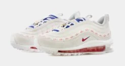 Nike Air Max 97 SE Women Running Shoe (Light Bone/Deep Royal Blue/White/University Red) -Boutique Shoe Store d6600b8247a2b35877e33e6360ff4a6c 453e3d29 6dc7 4b2e a9dd a775d923b2ed