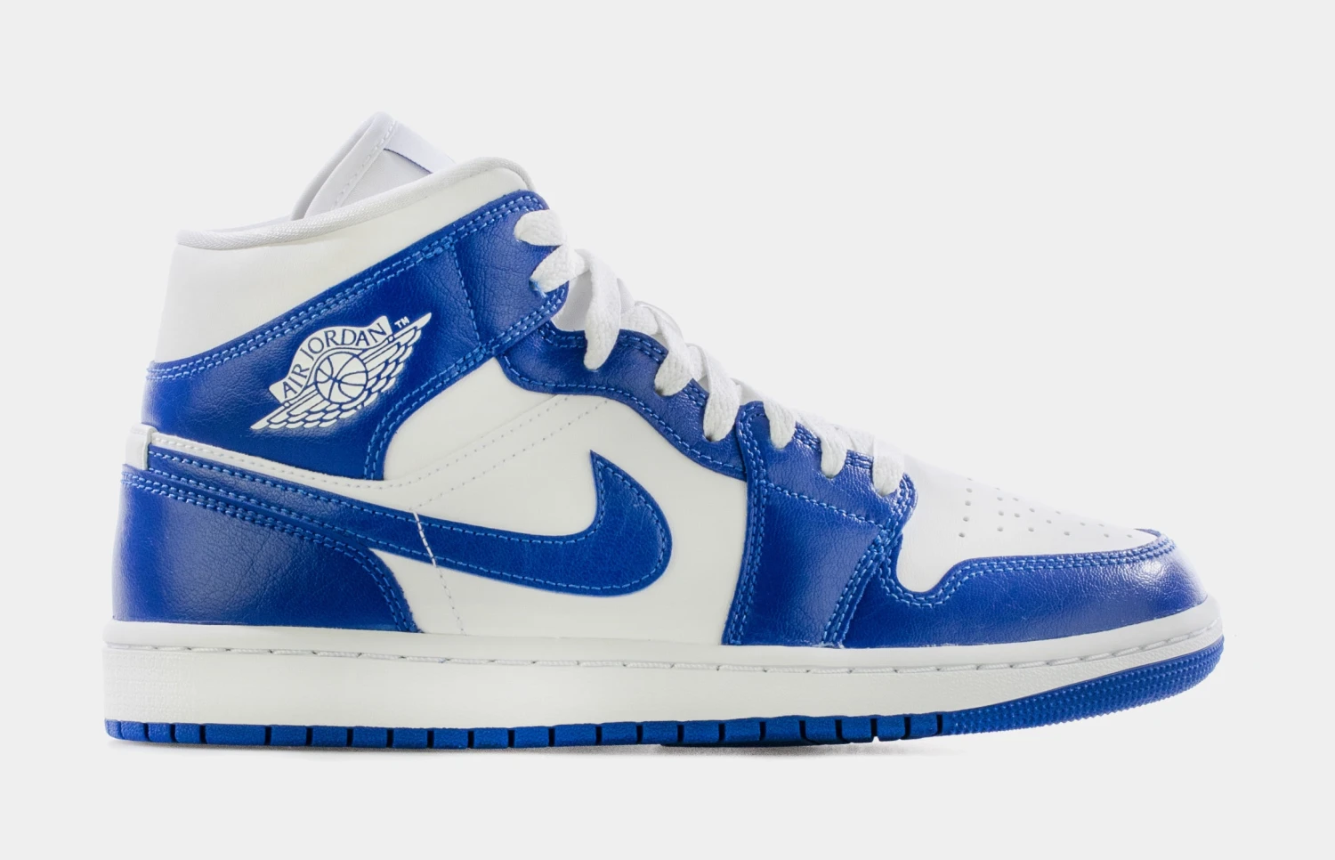 Air Jordan 1 Mid Hyper Royal Womens Lifestyle Shoes (White/Hyper Royal) 3 Air Jordan 1 Mid Hyper Royal Womens Lifestyle Shoes (White/Hyper Royal)
