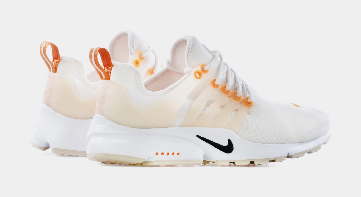 Nike Air Presto Womens Running Shoes (Off White/Orange/Beige) 8 Nike Air Presto Womens Running Shoes (Off White/Orange/Beige) - Image 6