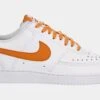 Nike Court Vision Womens Lifestyle Shoes (White/Orange) -Boutique Shoe Store dd0c58341d14dd0c1d5a55913f131af8