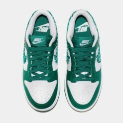 Nike Dunk Low Green Paisley Womens Lifestyle Shoes (Green) Limit One Per Customer -Boutique Shoe Store e944b0d8600642ec55b31c079ac69dc3