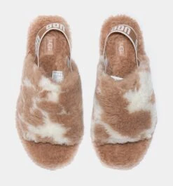 Ugg Fluff Yeah Cow Womens Sandals (Brown/White) -Boutique Shoe Store f28b6dd593e3d860fe67ffa38fd47e30 d3b3957c 1e0f 4476 9d7f 5945c0bce613