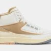 Air Jordan 2 Retro Sunset Haze Womens Lifestyle Shoes (Beige/White) -Boutique Shoe Store f3dcf2ef9c9fa37027f5780551e73328