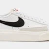 Nike Blazer Low Platform Womens Lifestyle Shoes (White)