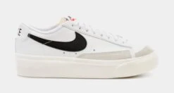 Nike Blazer Low Platform Womens Lifestyle Shoes (White)