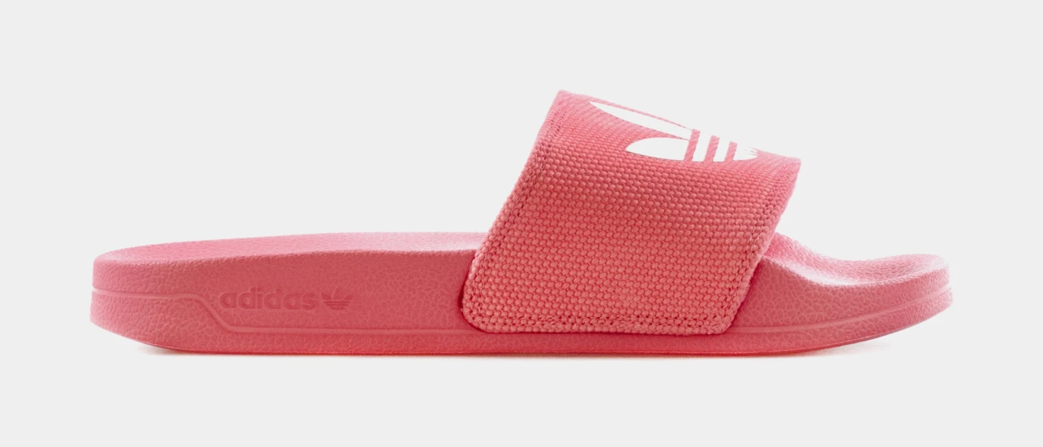 ADIDAS Adilette Lite Slides Womens Sandals (Pink) 3 ADIDAS Adilette Lite Slides Womens Sandals (Pink)